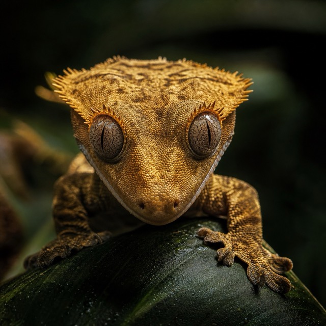 Gecko à crête