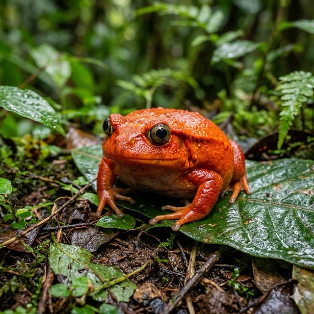 Grenouille tomate de Madagascar
