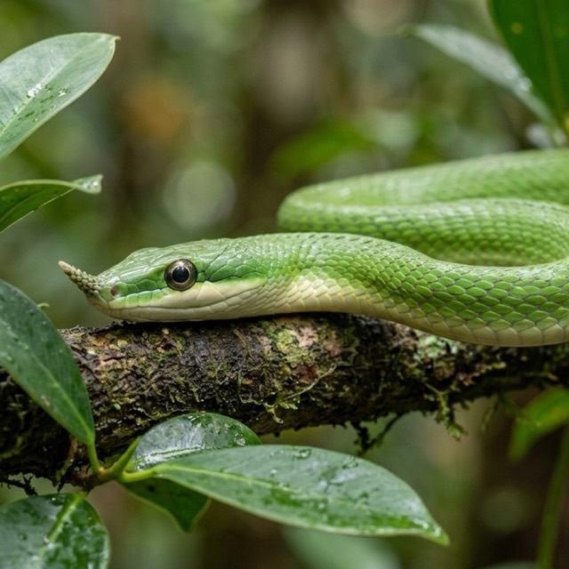 Serpent ratier rhinocéros