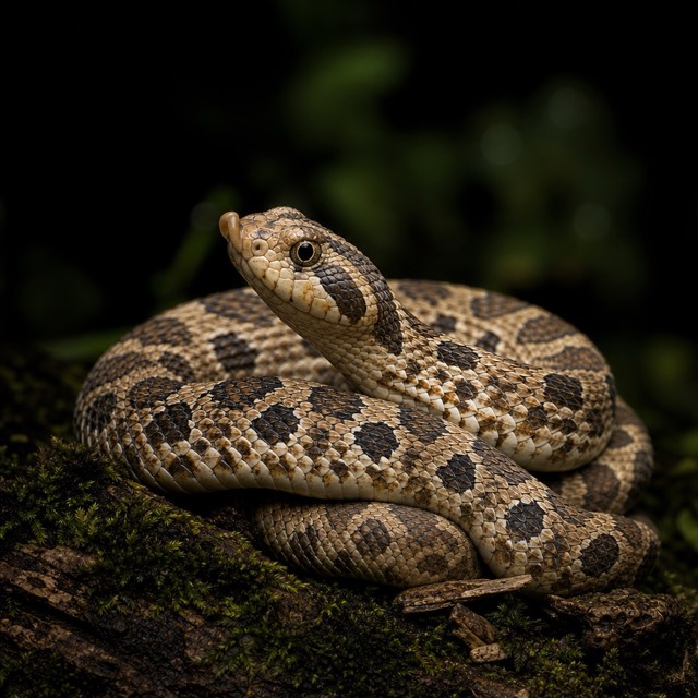 Serpent à groin de l'Ouest